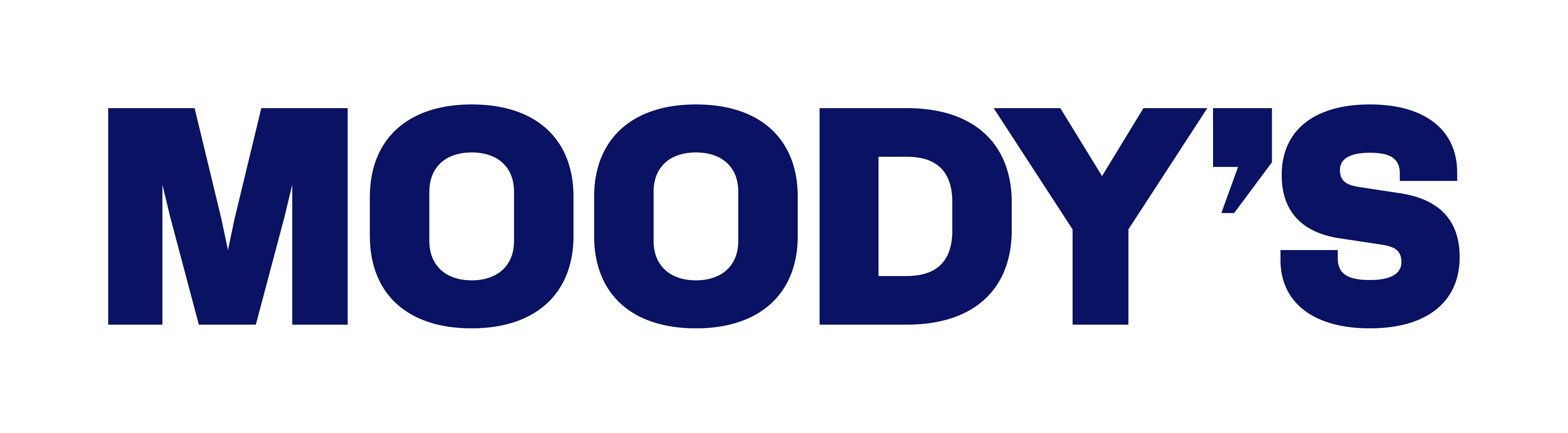 Moody's Logo Blue